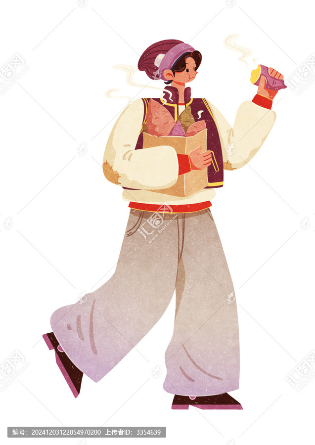 吃紅薯的人