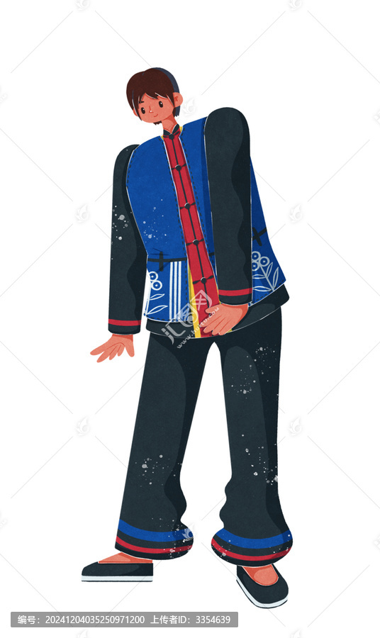 畬族服裝男性
