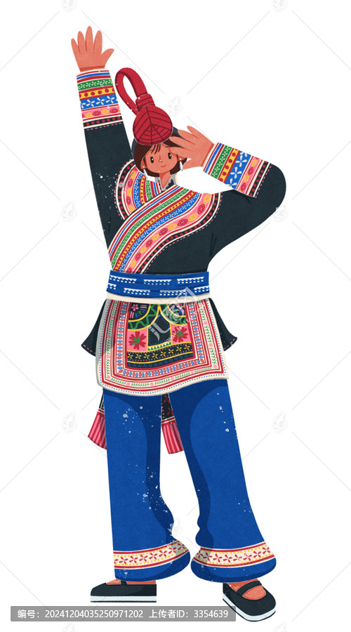 畬族傳統(tǒng)服飾女性