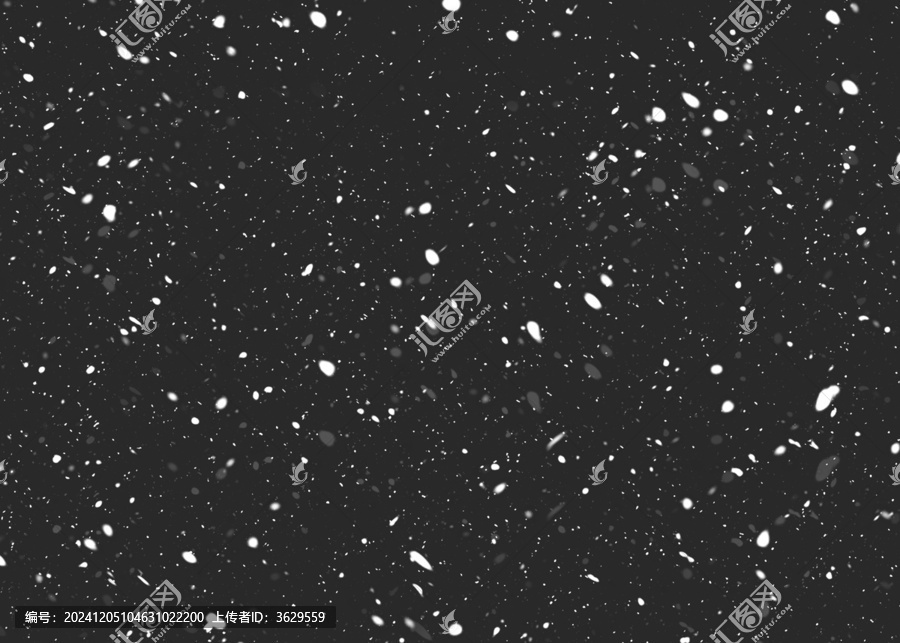 雪花大雪節(jié)氣裝飾