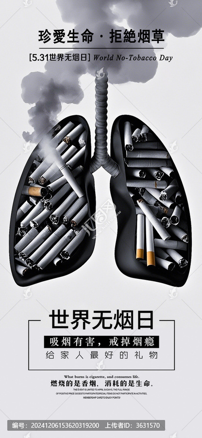 世界無煙日海報