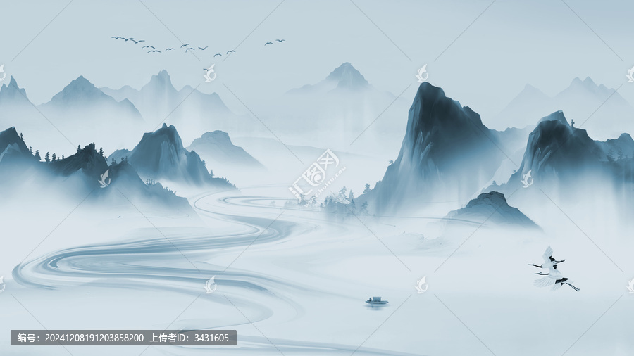 水墨山水