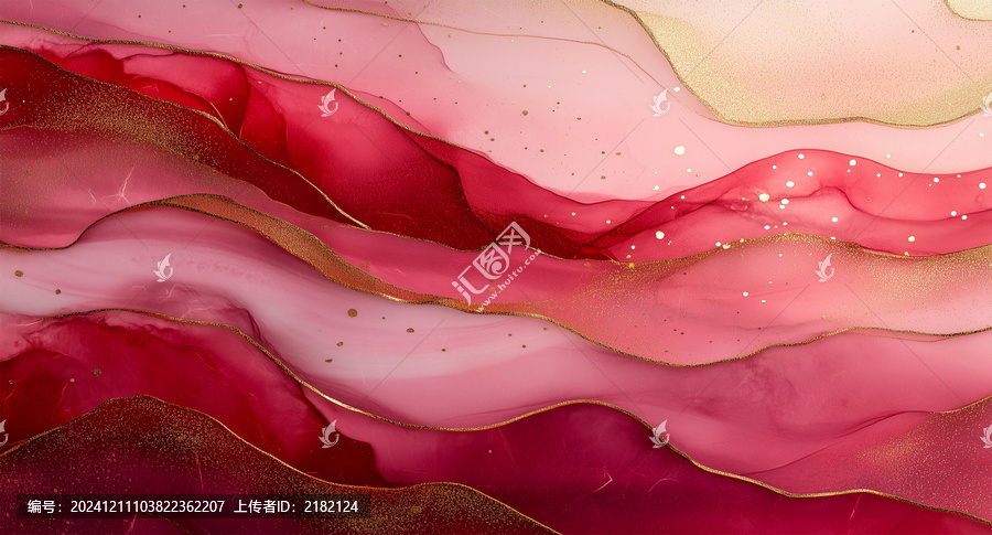 紅色流水紋大理石紋理