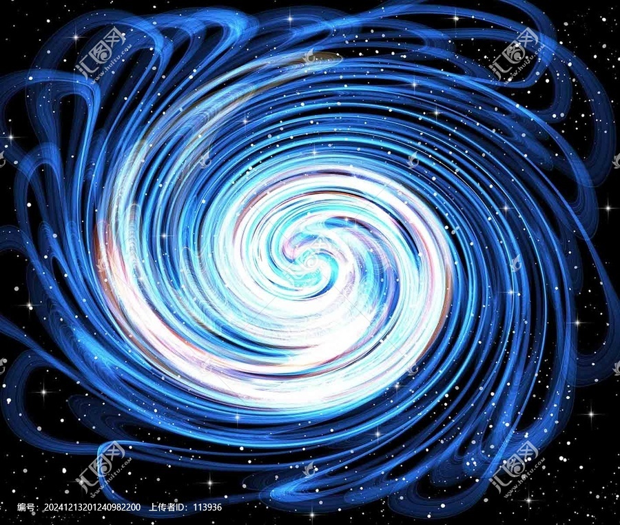 漩渦星系星空