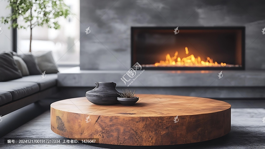現(xiàn)代簡(jiǎn)約客廳設(shè)計(jì)與壁爐