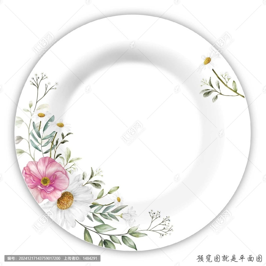餐具花面