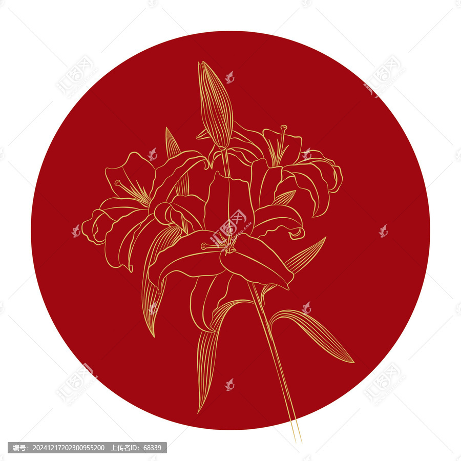 百合花