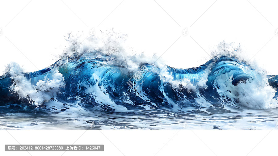 洶涌澎湃的海浪