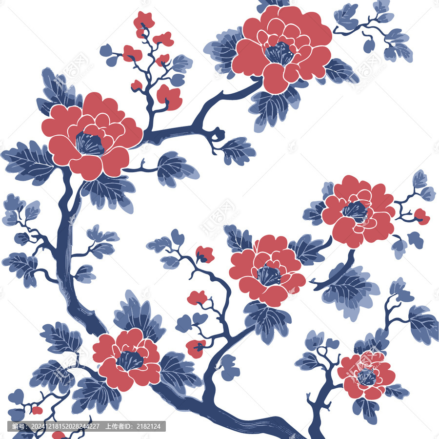 中國傳統(tǒng)花朵