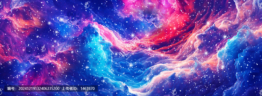高清超大唯美星空背景