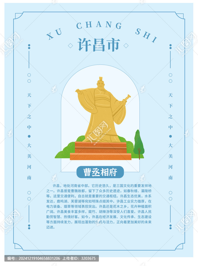 河南十八地市許昌