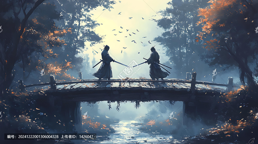 武士決斗古橋