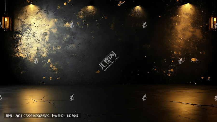 暗黑奢華室內(nèi)場景