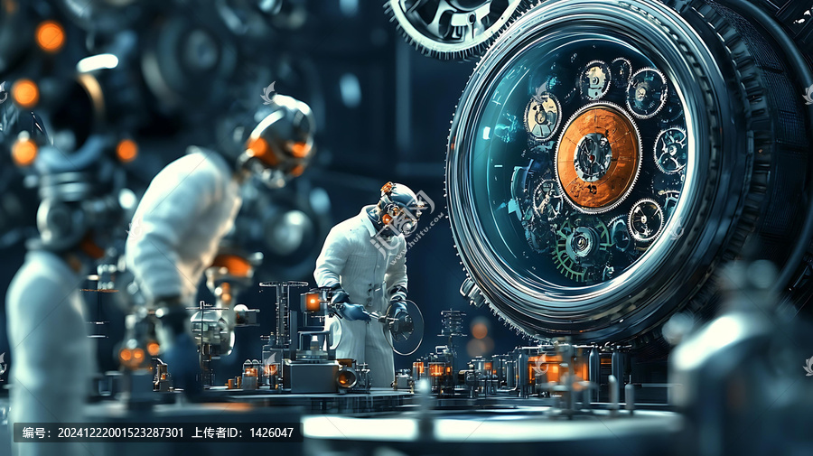 未來機(jī)械工廠場景設(shè)計