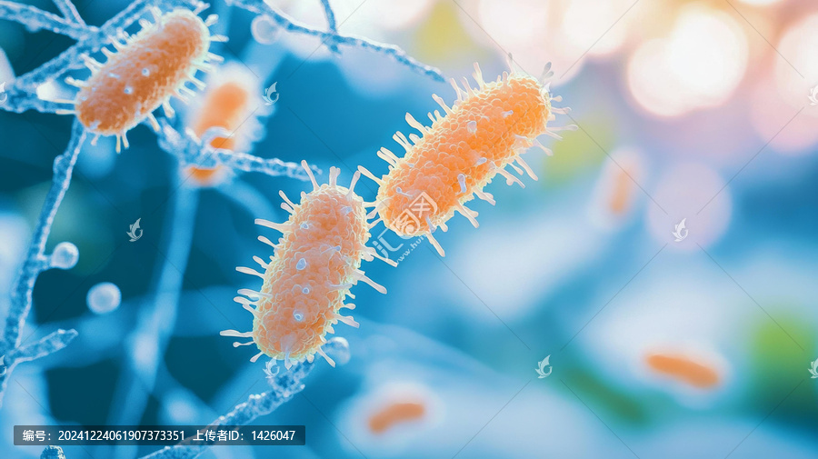 微生物細(xì)菌科學(xué)圖解高清顯微