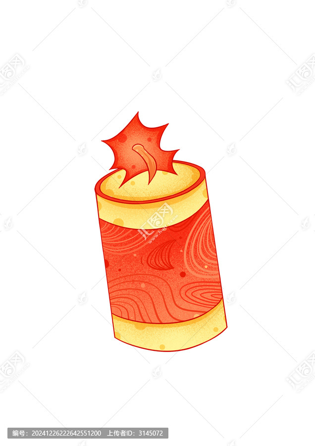 炮竹插畫
