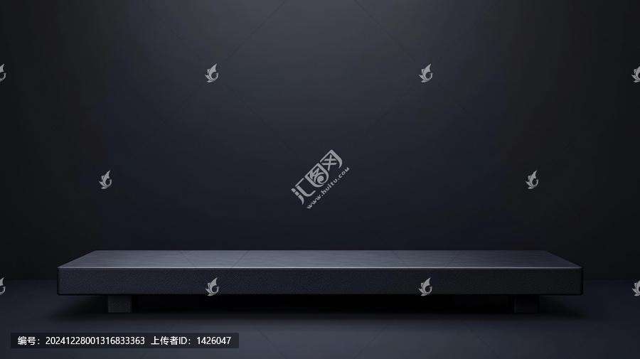 暗黑簡約產(chǎn)品展示臺