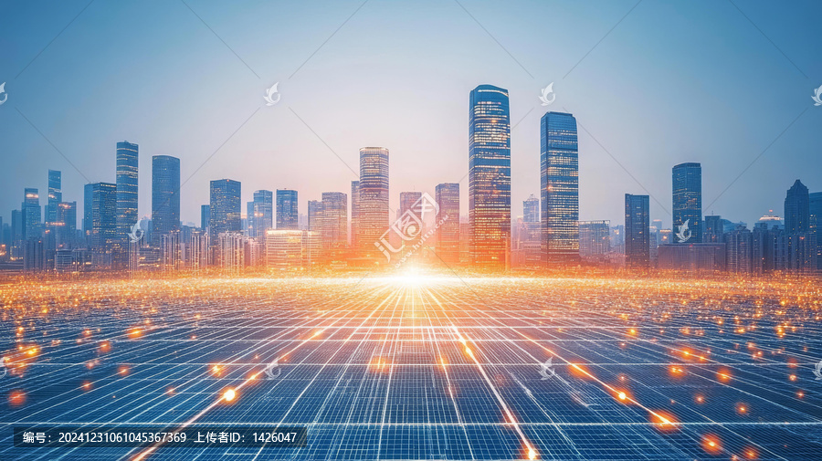 未來城市數(shù)字網(wǎng)絡(luò)圖景