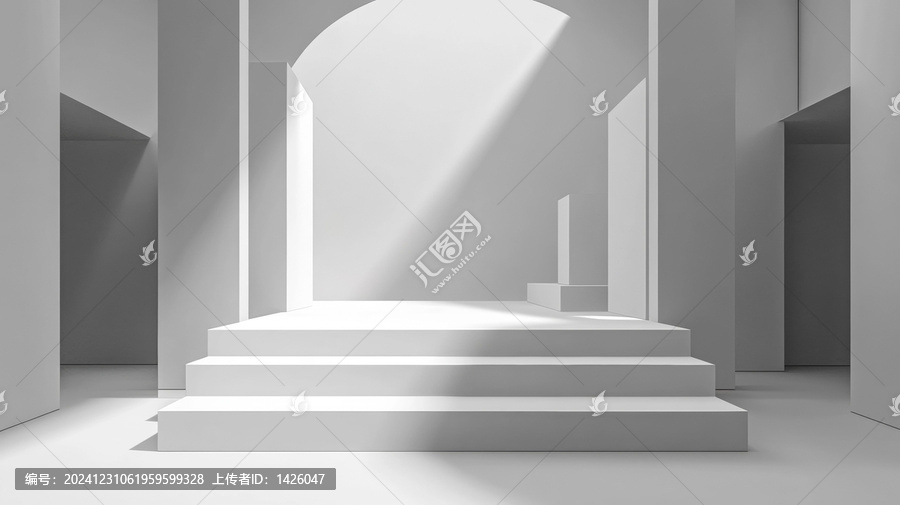 抽象極簡(jiǎn)建筑室內(nèi)設(shè)計(jì)