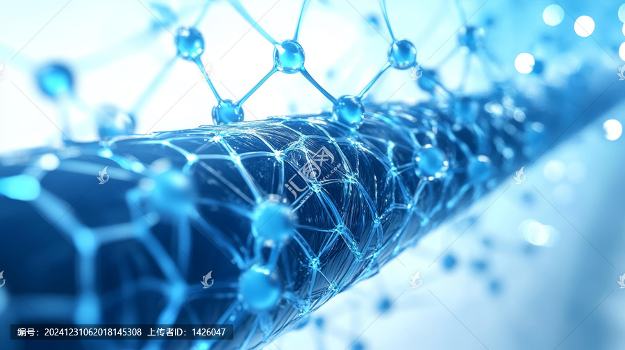 納米纖維分子結(jié)構(gòu)圖