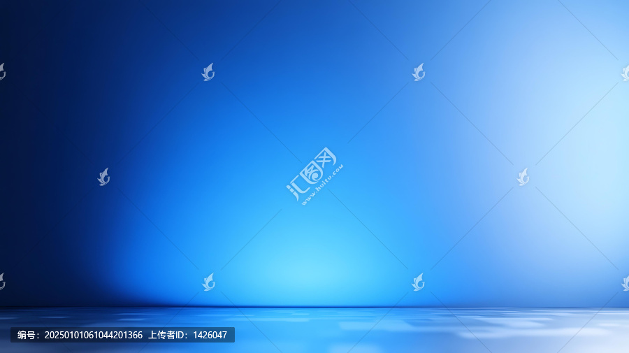 漸變藍色背景設計