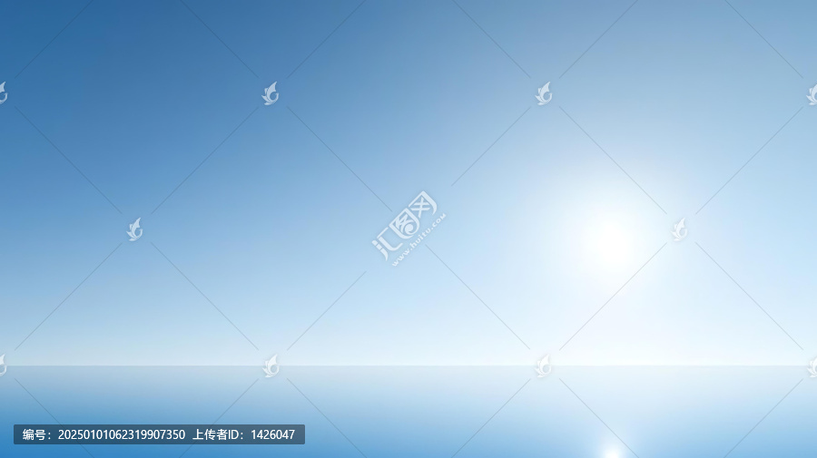 干凈天空和地平線背景圖