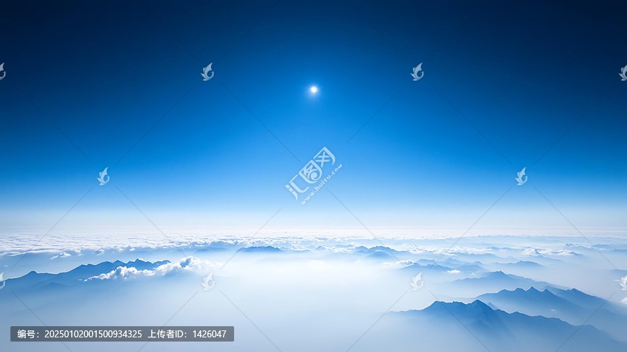 云海之上壯麗山景