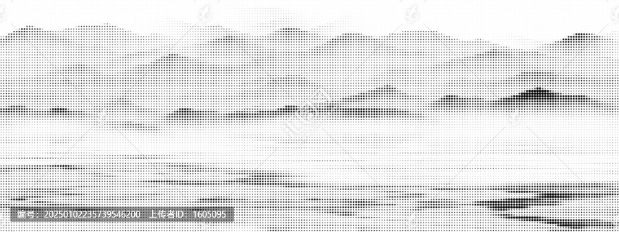 意境水墨山水激光鏤空