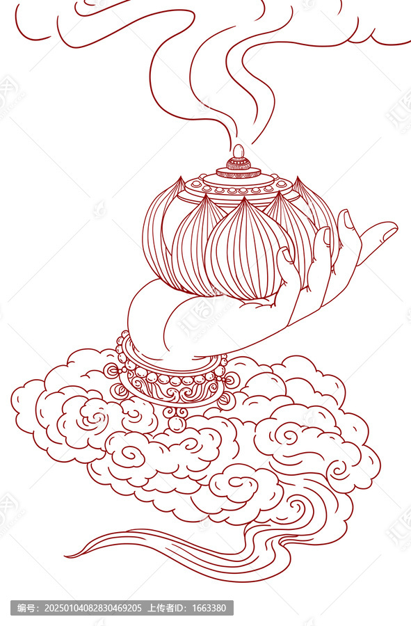 佛手熏爐