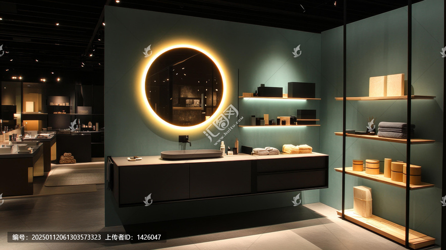 現(xiàn)代浴室展示設(shè)計