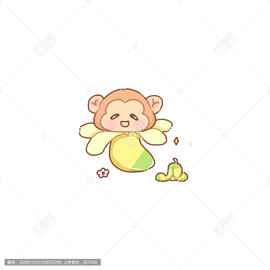香蕉猴子