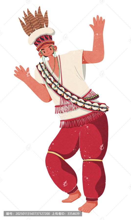 高山族男性傳統(tǒng)服飾