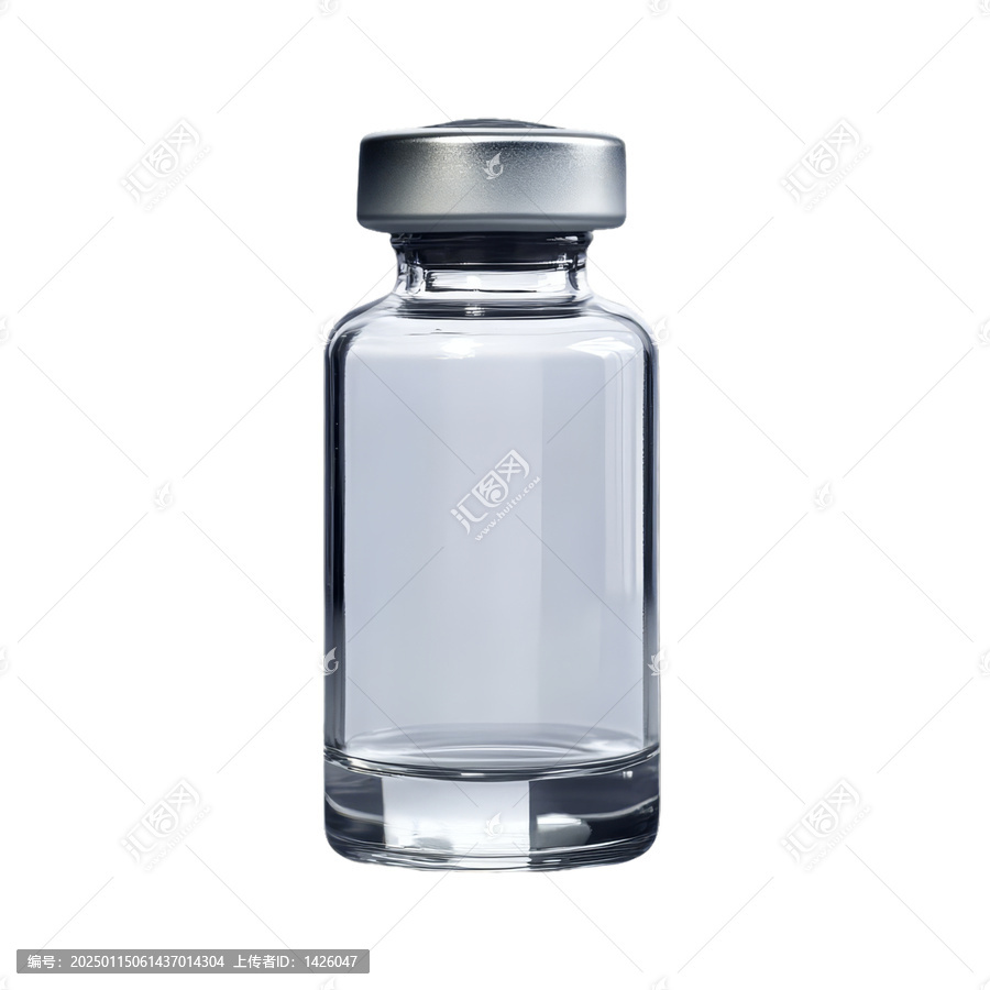 [免摳素材]透明玻璃注射瓶醫(yī)療用品