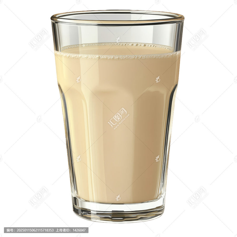 [免摳素材]一杯奶油飲品的精美