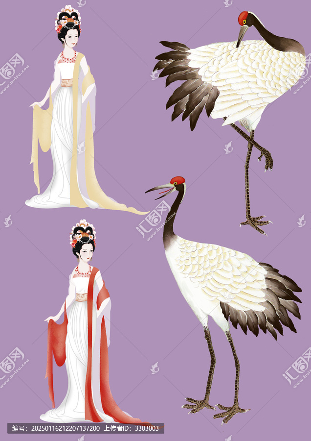 曹妃仙鶴