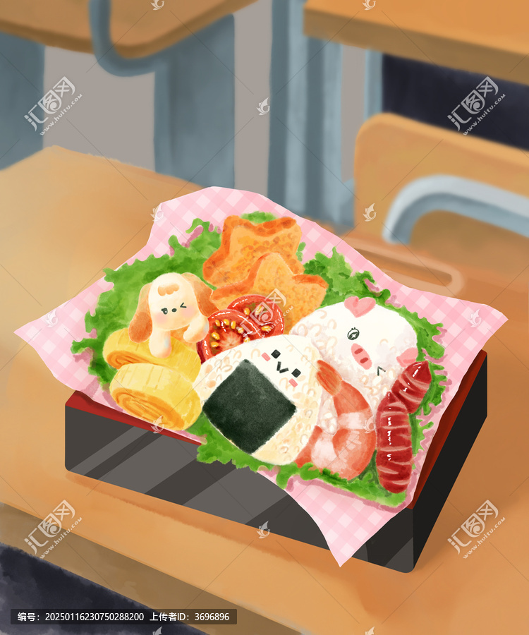 校園版日式便當(dāng)飯團(tuán)