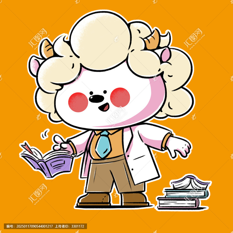 未羊Q版十二生肖卡通形象IP