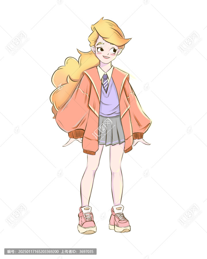 金發(fā)少女