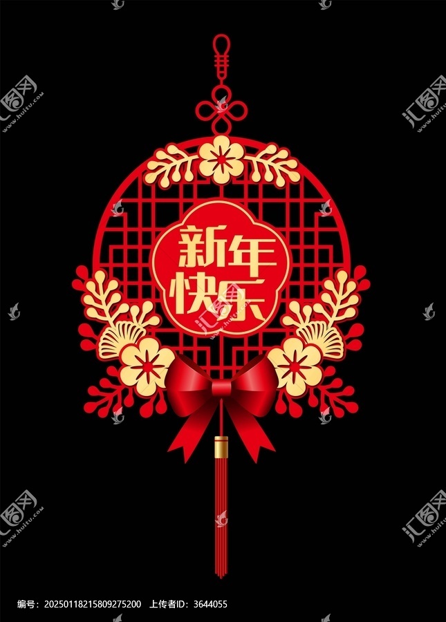 玻璃貼窗花掛飾窗框蝴蝶結(jié)
