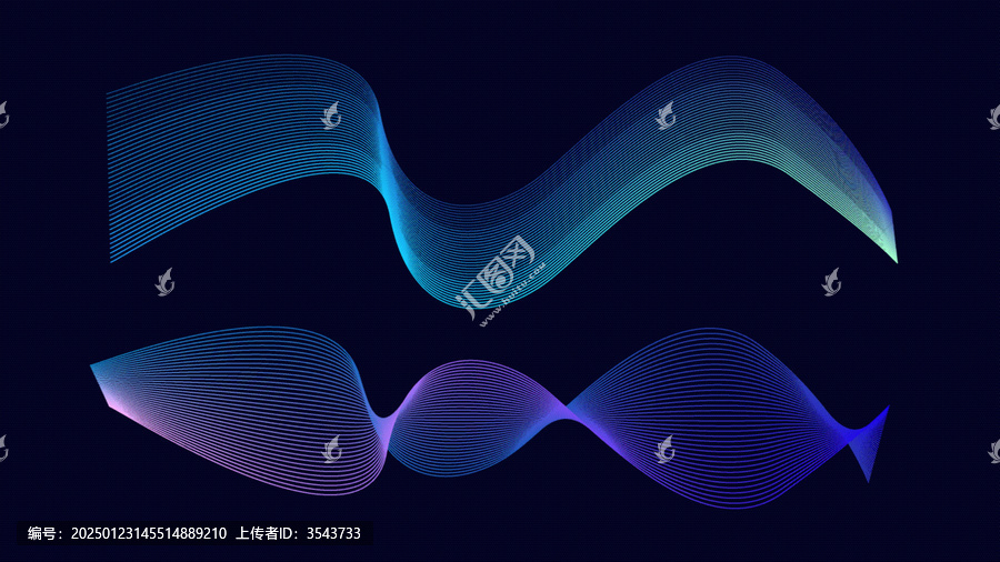 炫彩商務(wù)科技感大數(shù)據(jù)粒子矢量背景素材
