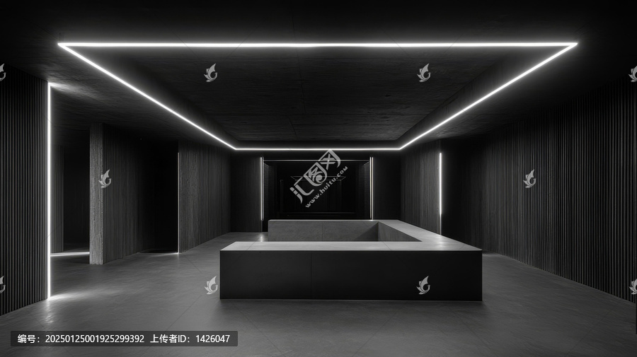 現(xiàn)代極簡室內(nèi)設計與線性照明
