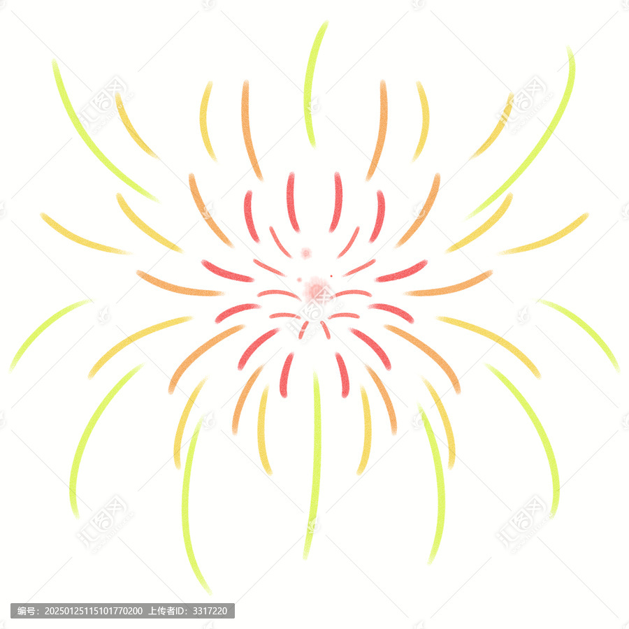 發(fā)散煙花