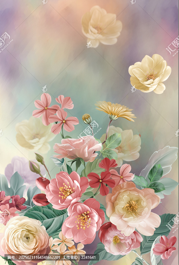 數(shù)碼手繪花