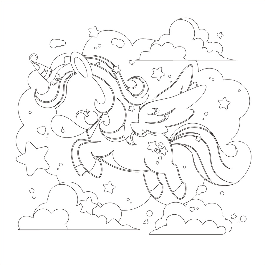 獨(dú)角獸插畫(huà)