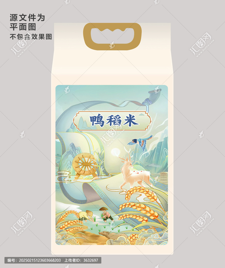 鴨稻米包裝