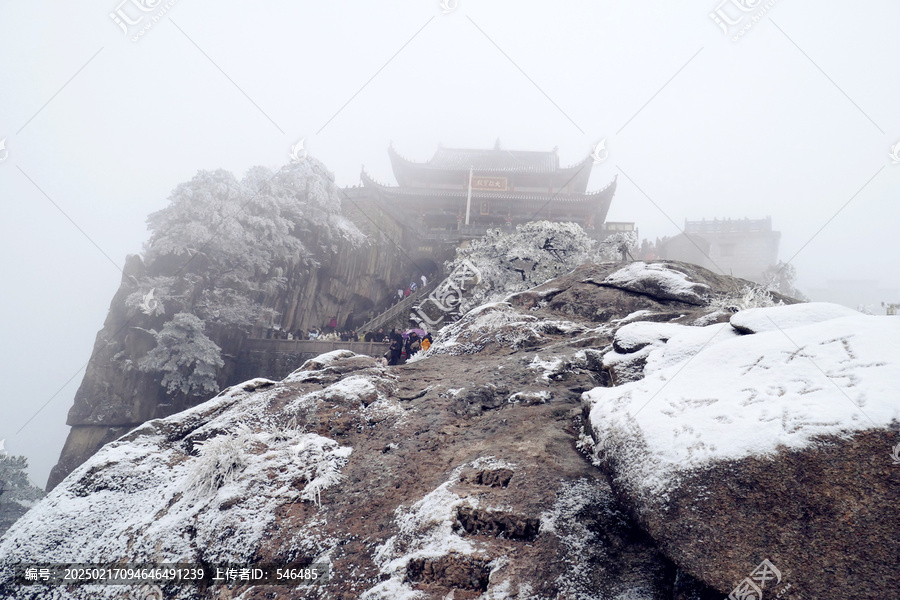 天臺寺冬景