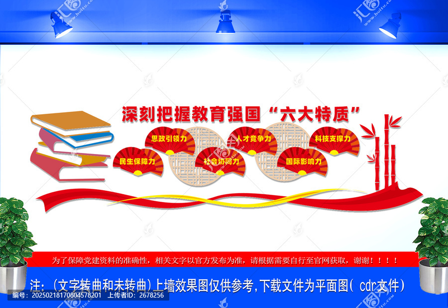 深刻把握教育強(qiáng)國六大特質(zhì)文化墻