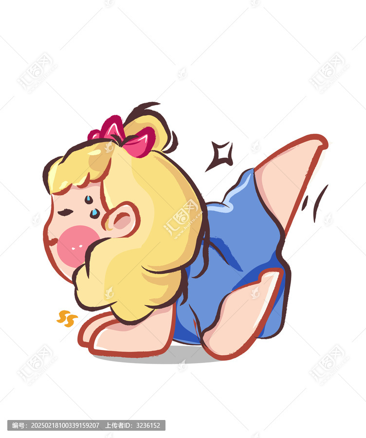 小胖女孩健身
