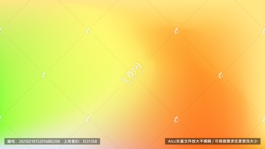 黃橙色漸變背景