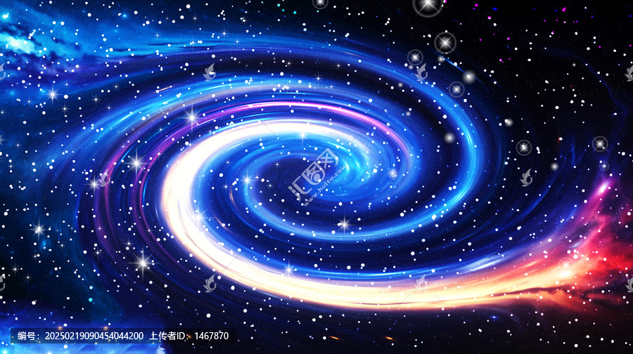 旋渦星空吊頂天花